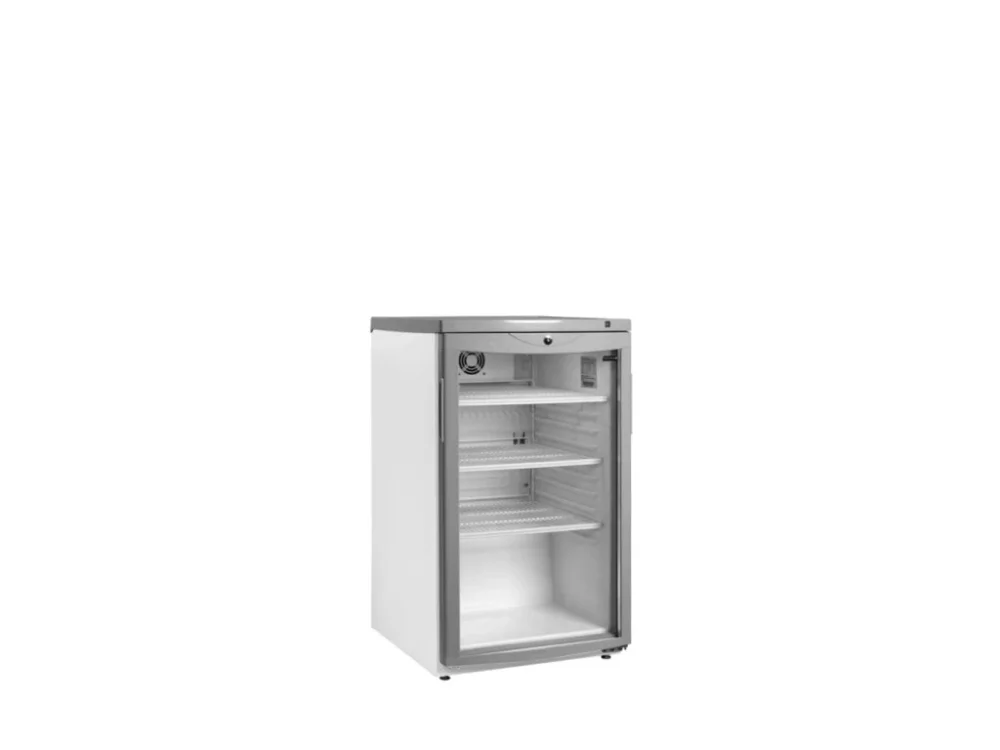 Poslední Šance TEFCOLD BC 145 WF – Podpultová prosklená lednice, 105 l, bílá