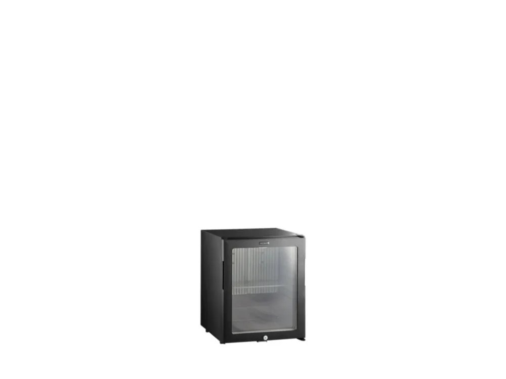 Must-Have TEFCOLD TM33G-1 – Absorpční prosklený minibar, 26 l, černý