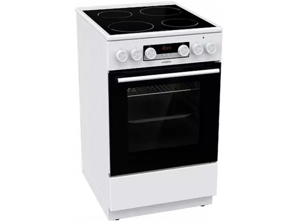 Omezená Nabídka Mora C 5641 CW – Sklokeramický sporák, šířka 50 cm, multifunkční trouba, bílý