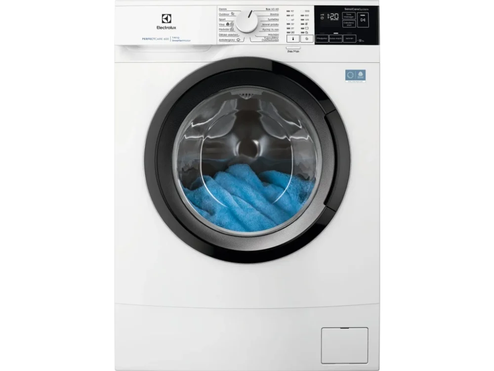 Electrolux EWS6406BC – Pračka s předním plněním, kapacita 6 kg, bílá Must-Have