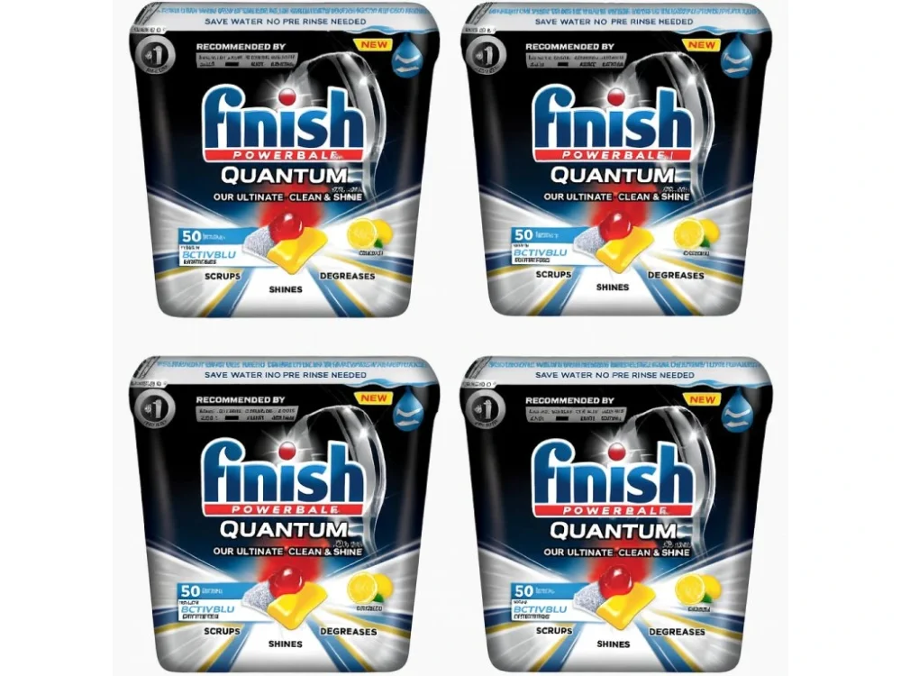 Nízká Cena Tablety do myčky Finish Quantum Ultimate Lemon Spa 4pack
