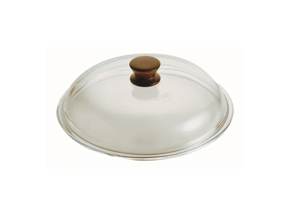 Výhodná Nabídka poklice d28cm, PYREX sklo, vč. dřev. úchytu