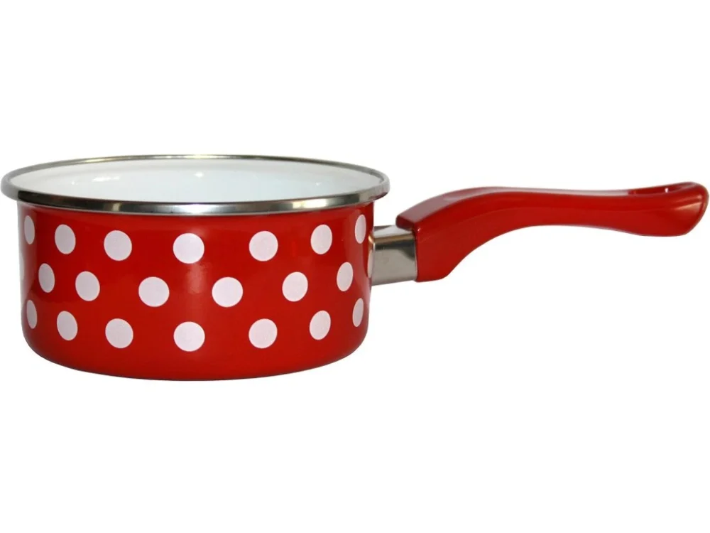 Nová Kolekce rendlík s ručkou pr.16cm 1,5l PUNTÍK ČRV