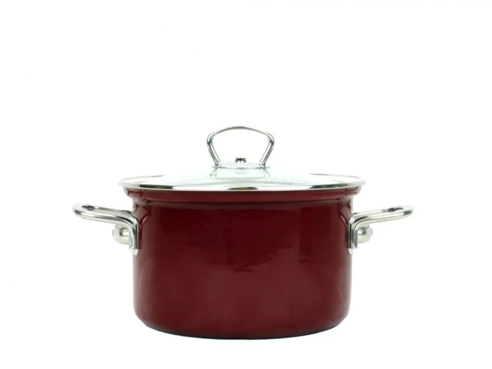 Cenová Bomba hrnec BELIS ECO-CERAMIC 16cm 2,1l se skleněnou poklicí