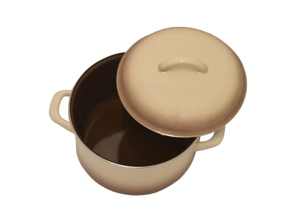 hrnec+PO d18 (3,0l) CAPUCCINO, smalt Značkový