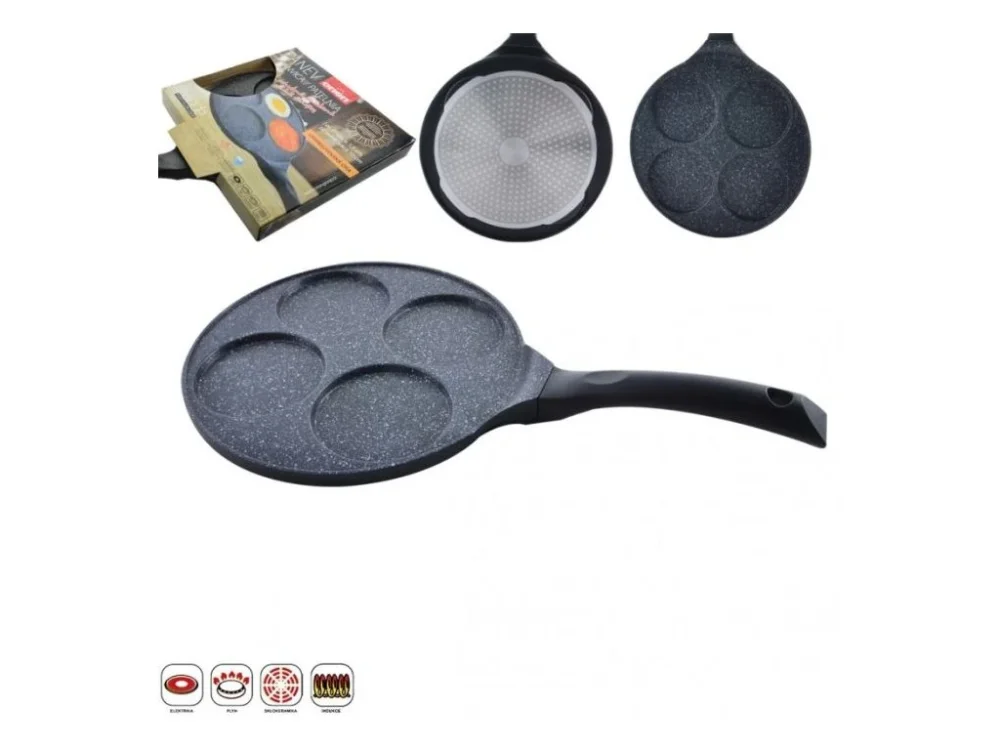 Nová Kolekce lívanečník d27cm, GRANDE, 4 oka, nepř.povrch