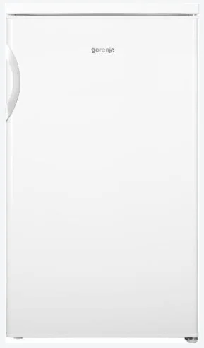 Sleva Gorenje R49CPW Volně stojící chladnička, 84.5 x 56 x 59.8 cm, Bílá | Jihočeské Elektro | Servis chlazení České Budějovice