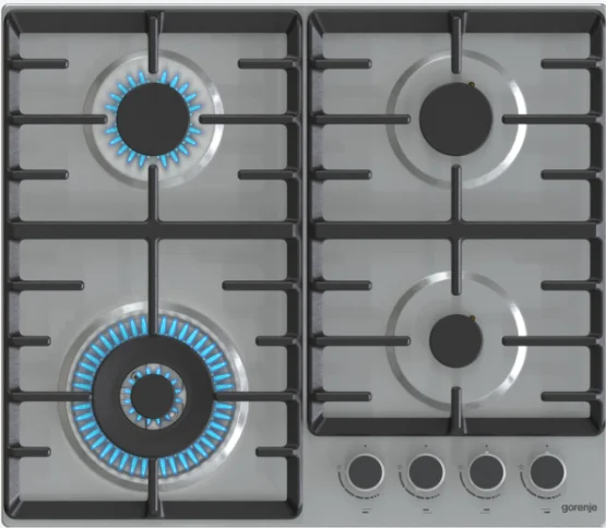 Ověřený Gorenje GW642ABX Plynová varná deska, 60 cm | Jihočeské Elektro | Servis chlazení České Budějovice
