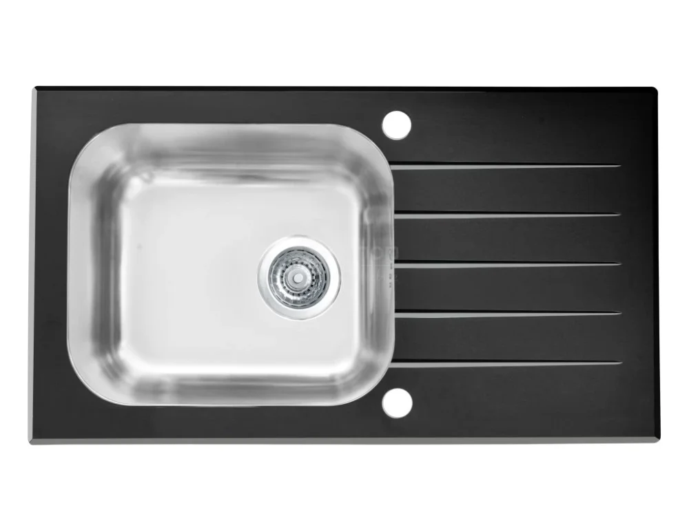 Alveus ALTONE 20 černá- sklo 780x435 mm - F Tovární Cena