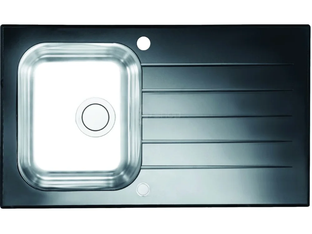 Vysoce Kvalitní Alveus GLASSIX 10 UP ČERNÝ, 860x500x190 F