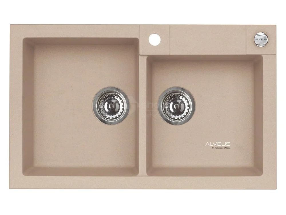 Alveus ROCK 90 béžová (780x480mm)+ pop- up sifon KPL Expresní Doručení