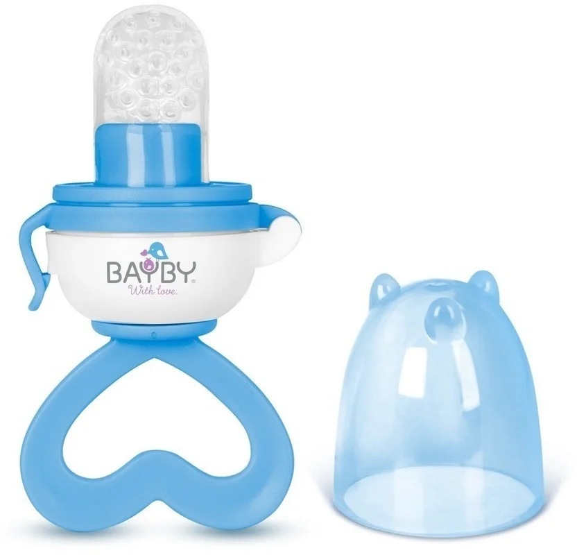 Cenově Výhodný BAYBY BBA 6403 Dudlík krmící modrý 4m+