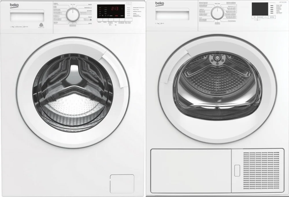 Poslední Šance Set Beko HDF 7412CSRX + Beko WTE 7612 CSX0
