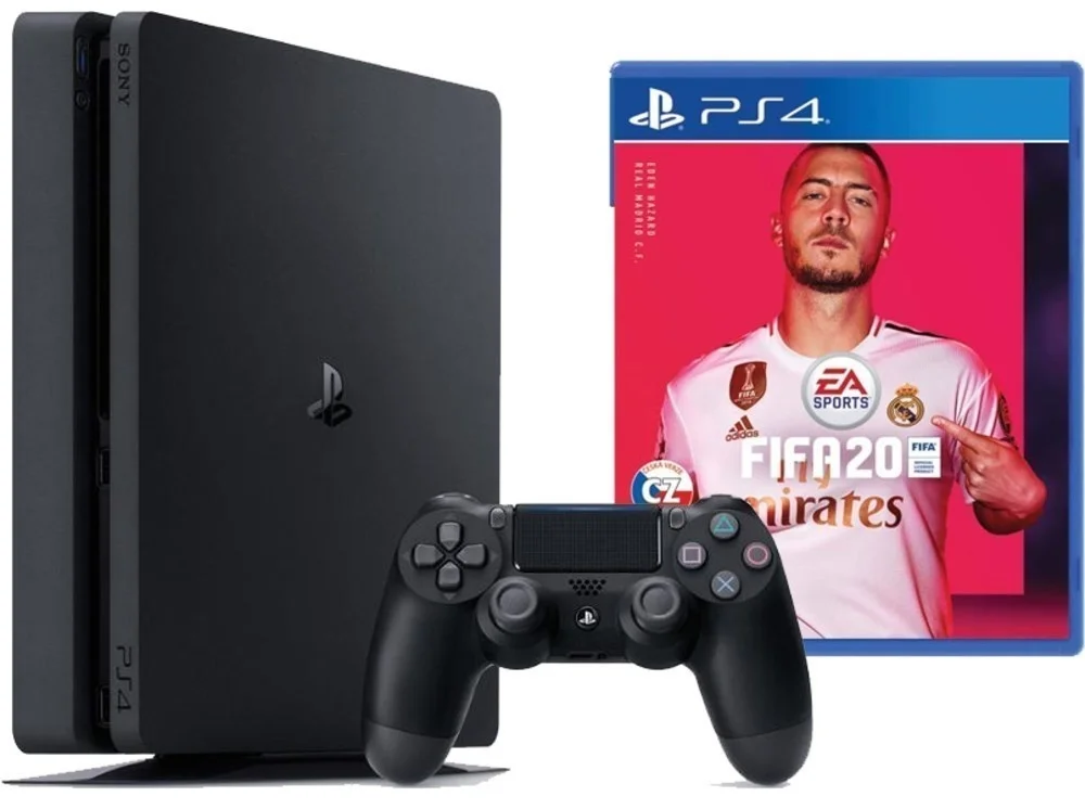 Sony PS4 Pro 1TB black + FIFA 20 Víkendová Akce
