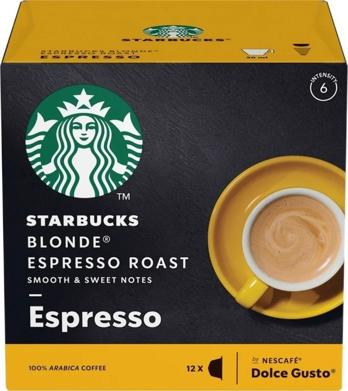 Nejlepší Cena Nescafé Dolce Gusto Starbucks Blonde Espresso Roast