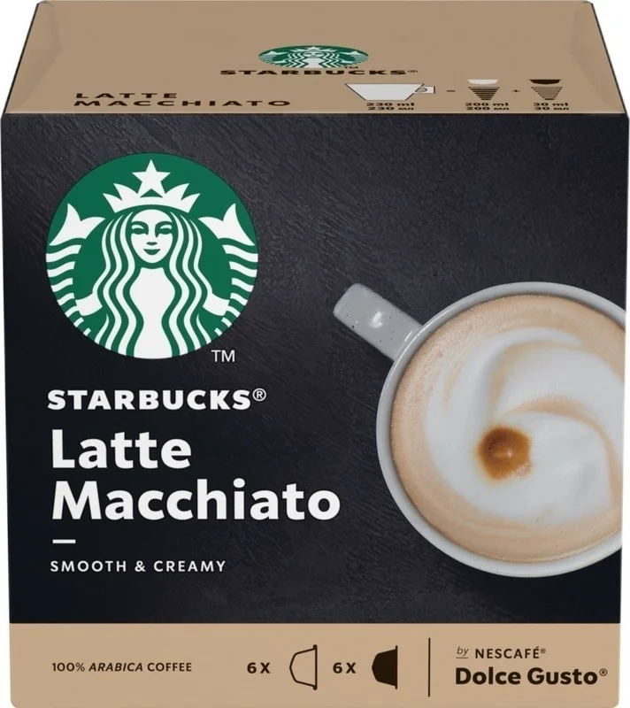 Dokud Zásoby Vydrží Nescafé Dolce Gusto Starbucks Latte Macchiato