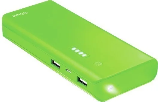 TRUST PRIMO Power bank 10000 mAh green Ověřený