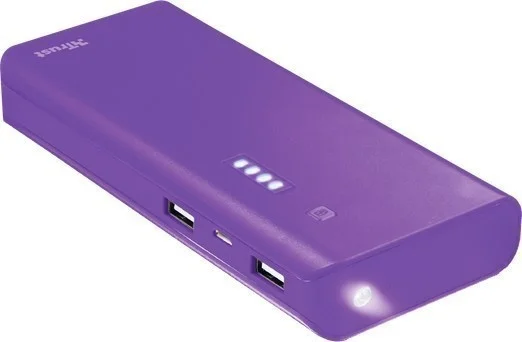 TRUST PRIMO Power bank 10000 mAh purple Ověřený