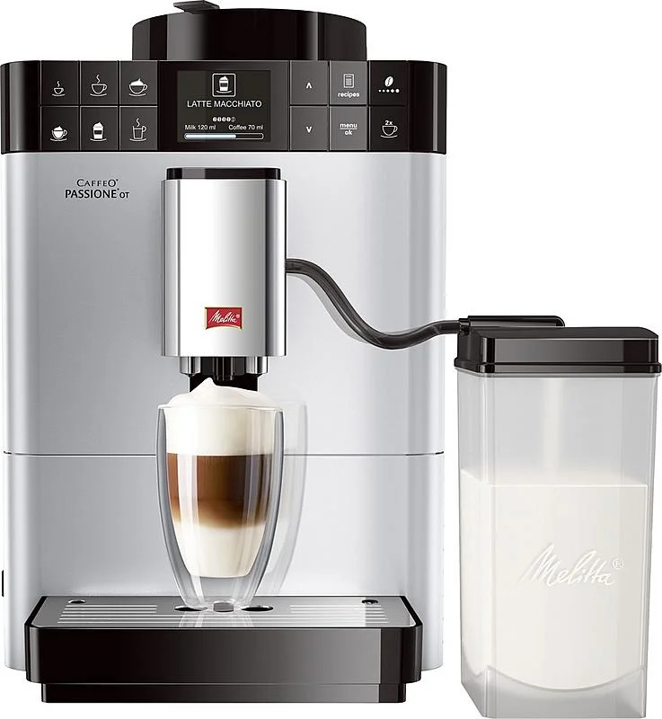 Melitta Passionate One Touch stříbrná Zlevněný