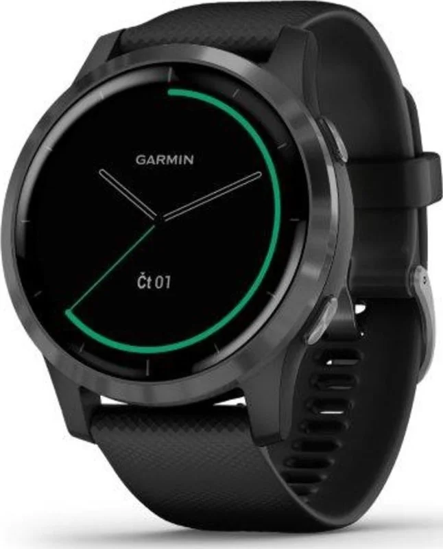 Garmin vívoActive4 Gray/Black Band Levný