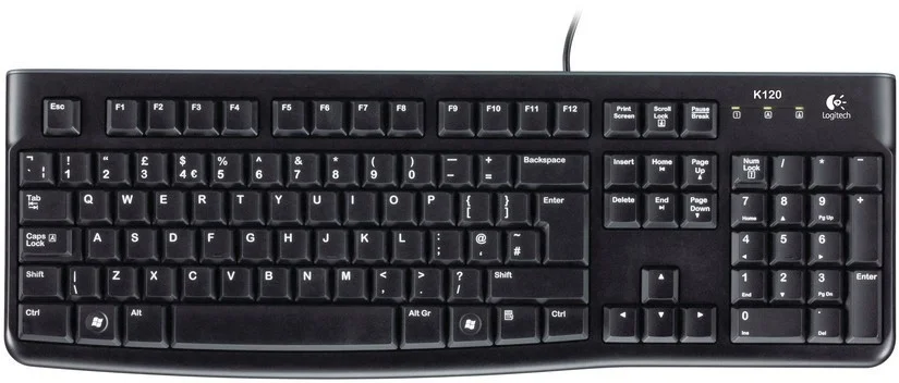 Akce Logitech K120 CZ/SK