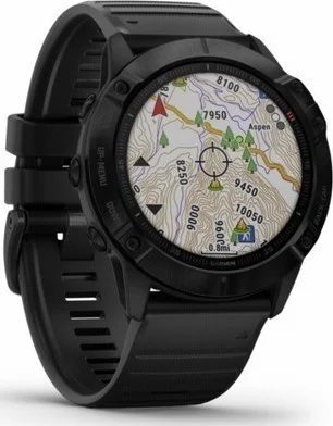 Garmin Fenix 6X PRO Glass Black MAP/Mus. Expresní Doručení