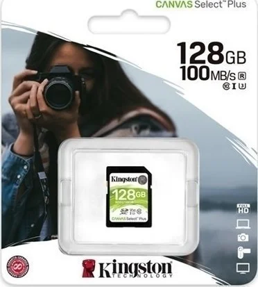 Akční Nabídka Kingston 128GB SDXC U3 V30 CL10 100MB/s