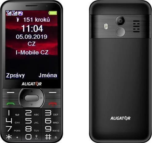 Akční Cena Aligator A900 Senior Black