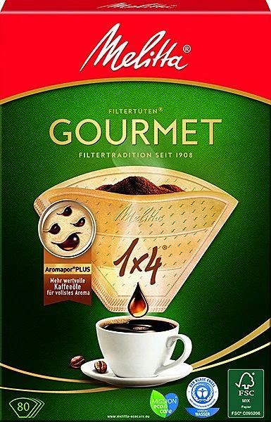Melitta Filtry GOURMET 1X4/80 Víkendová Akce