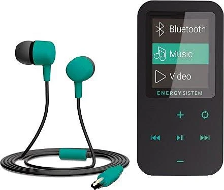 Autentický Energy Sistem MP4 Touch Bluetooth Mint