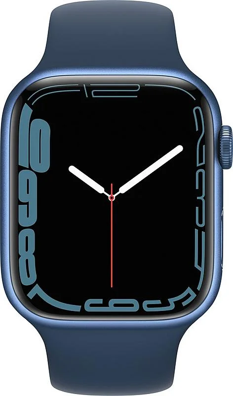 Apple Watch S7 45 Blue/A.Blue SportBand Cenový Hit