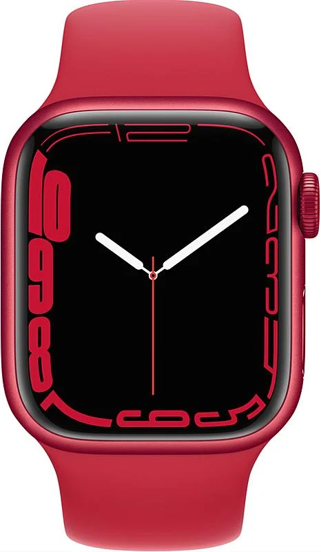 Zlevněný Apple Watch S7 41 (P)RED/RED SportBand