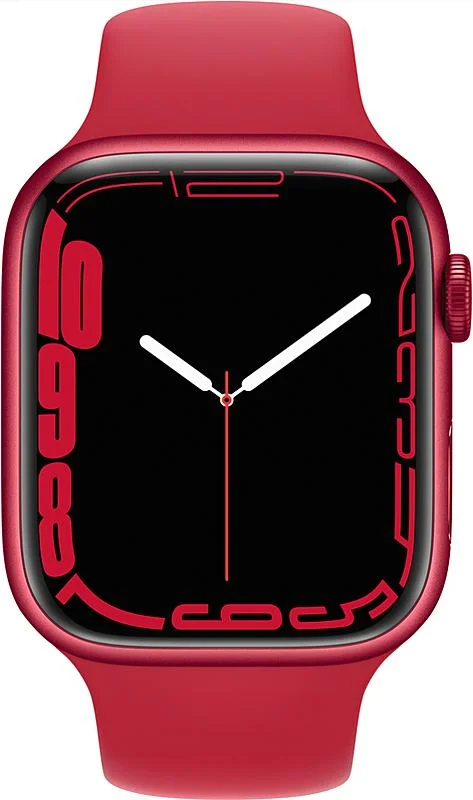Cenový Hit Apple Watch S7 45 (P)RED/RED SportBand