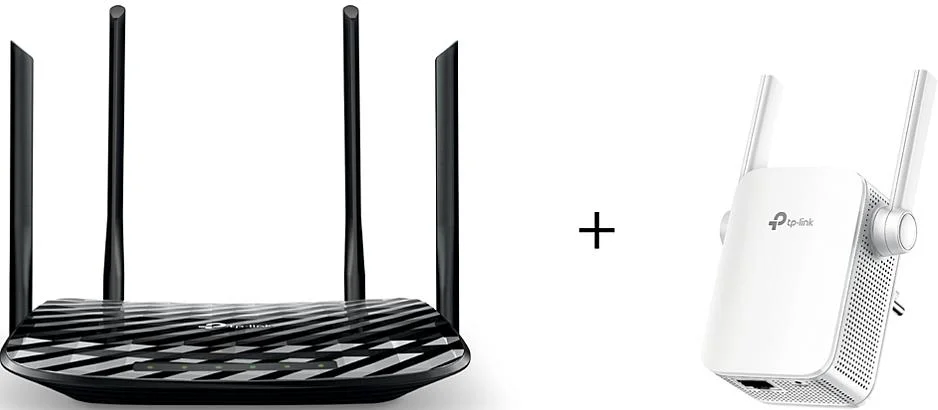 TP-LINK Bundle Archer C6+RE305 Cenově Výhodný