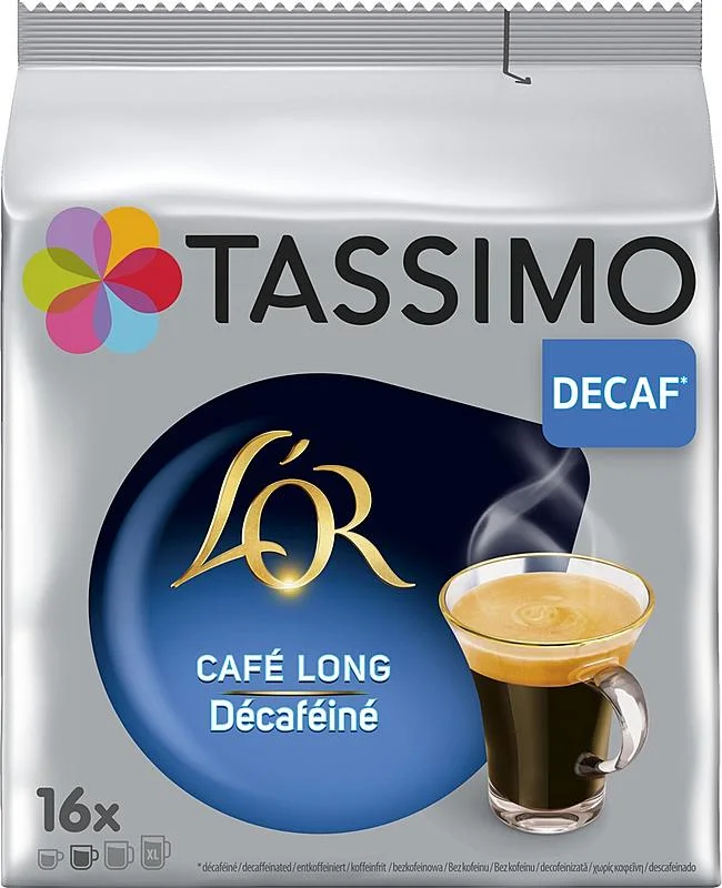 Tassimo LUNGO DECAF Pouze Dnes