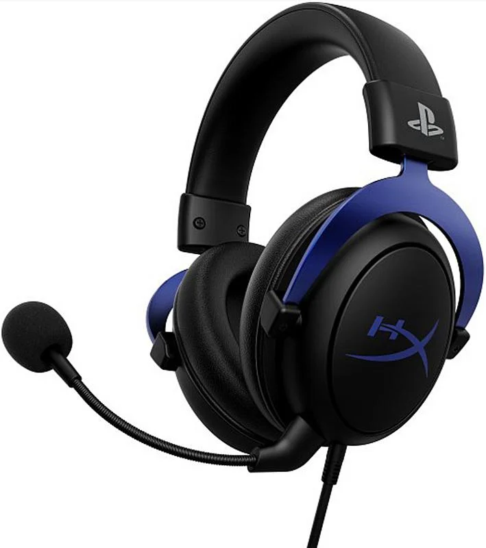 HyperX Cloud - Gaming Headset PS5/4 BK/BL Nízká Cena
