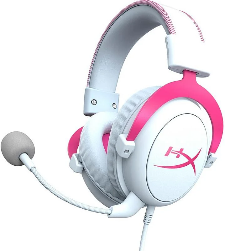 HyperX Cloud II -Gaming Headset WH/PINK Sleva