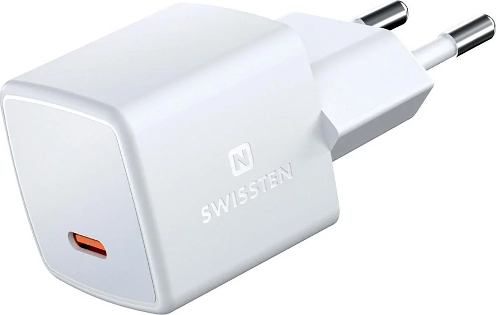 Top Prodej Swissten MINI SÍŤ.ADAP.GaN USB-C 25W