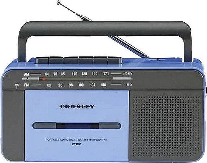 Crosley Cassette Player Blue/Grey Výhodná Nabídka