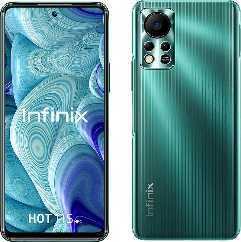 Kup Teď Infinix Hot 11S NFC 4/64 gsm Green Wave