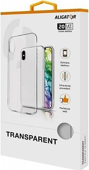 Poslední Šance Aligator Transparent iPhone 12 mini čirý PTA0073