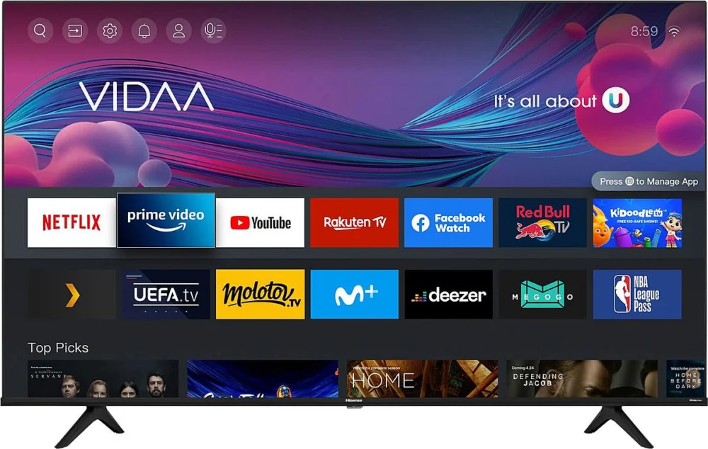 Originální Hisense 55A6BG