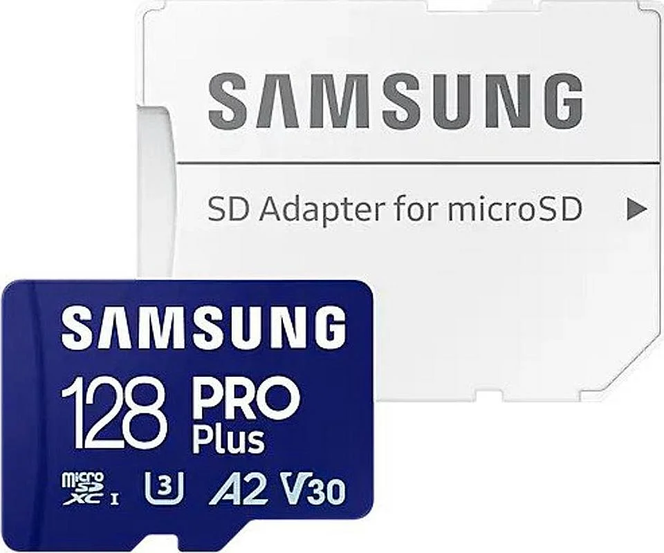 Zlevněný Samsung MicroSDHC 128GB PRO Plus+ SD adaptér