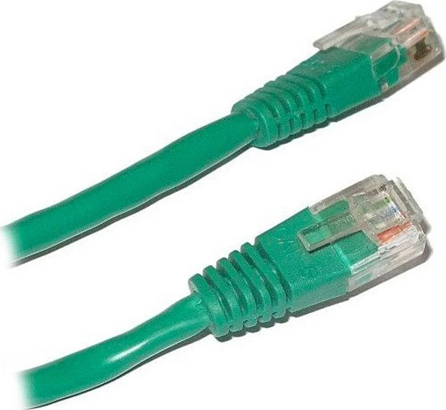 Originální XtendLan Patch kabel Cat 5e UTP 10m zelený