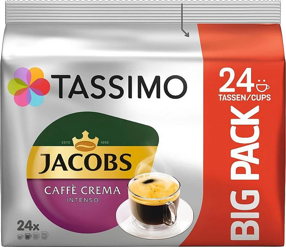 Sleva Tassimo CAFFE CREMA 24 ks