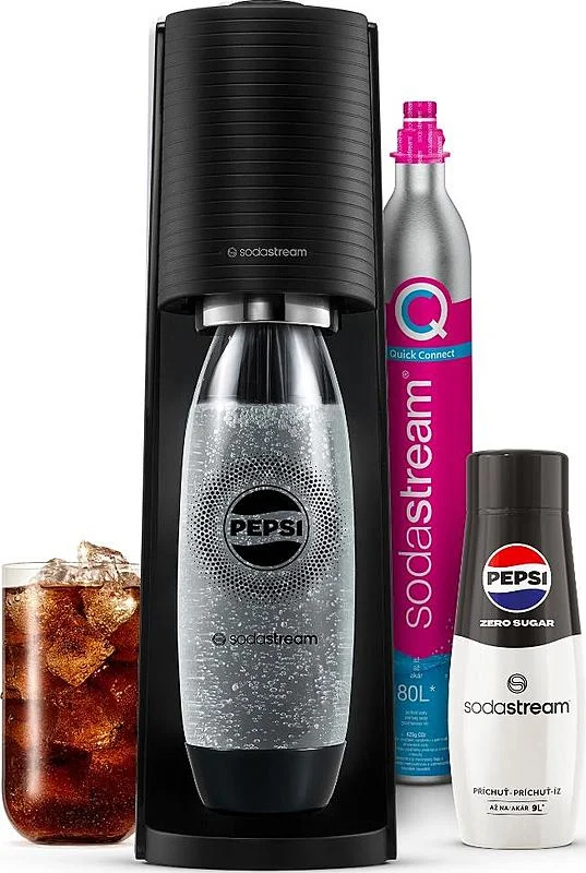 SodaStream TERRA Black Pepsi Zero Mpack Cenově Výhodný