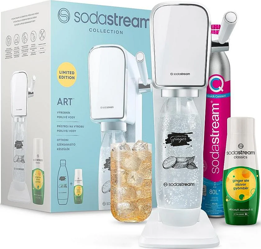 Akční Nabídka SodaStream ART White GINGER ALE MPACK