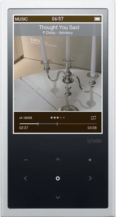 Iriver E200 4GB SILVER Ověřený