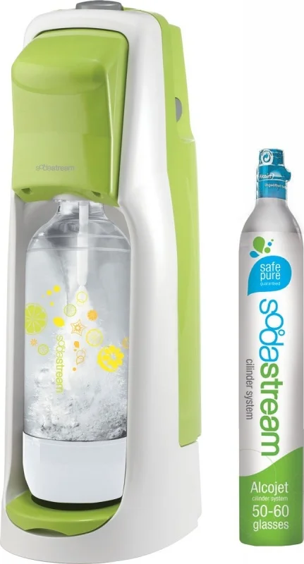 SodaStream JET WHITE/GREEN Novinka