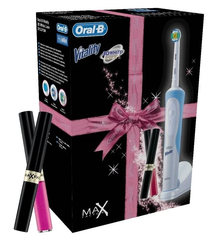 Braun D12 Vitality 3D White Luxe + Max Factor Autentický